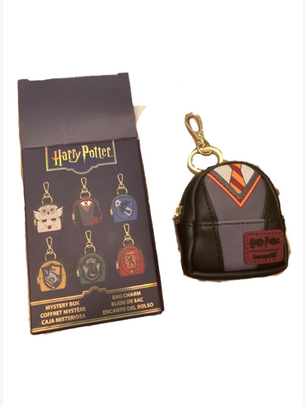 Loungefly Harry Potter Mini Backpack Bag Charm
